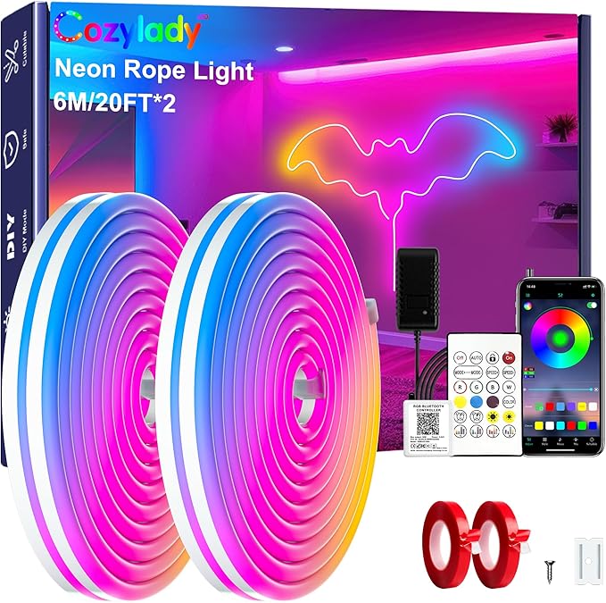 Led RGB Neon nga Tali nga Silaw